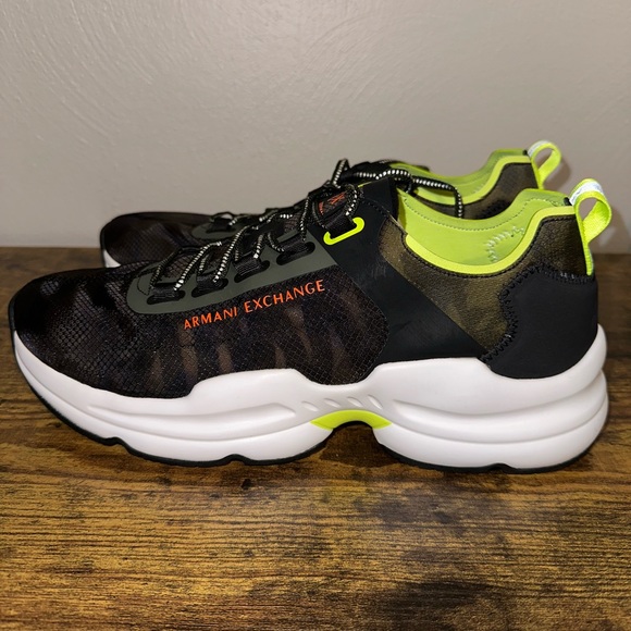 Armani Exchange Sneakers Size 9 - Picture 2 of 8